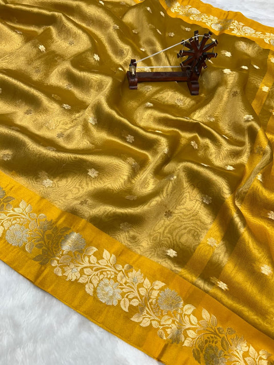 Banarasi tissue silk saree