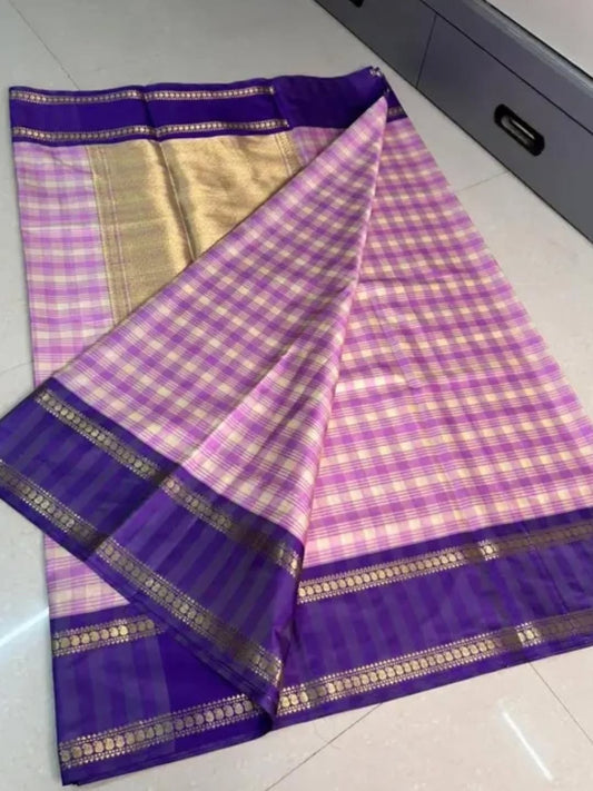 Banarasi semi silk saree