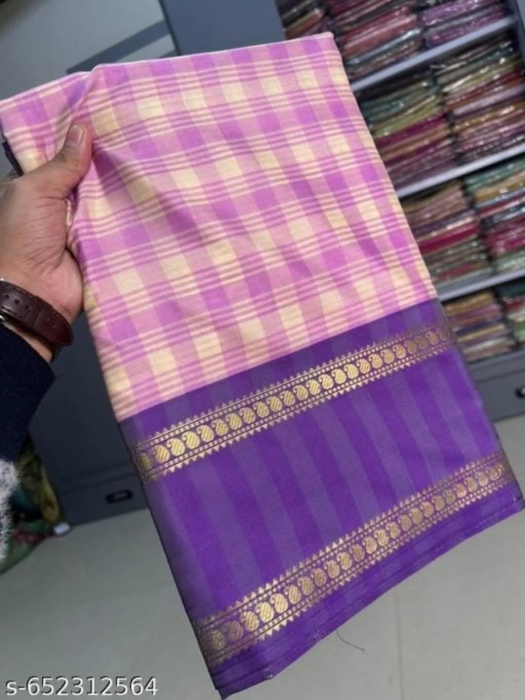 Banarasi semi silk saree