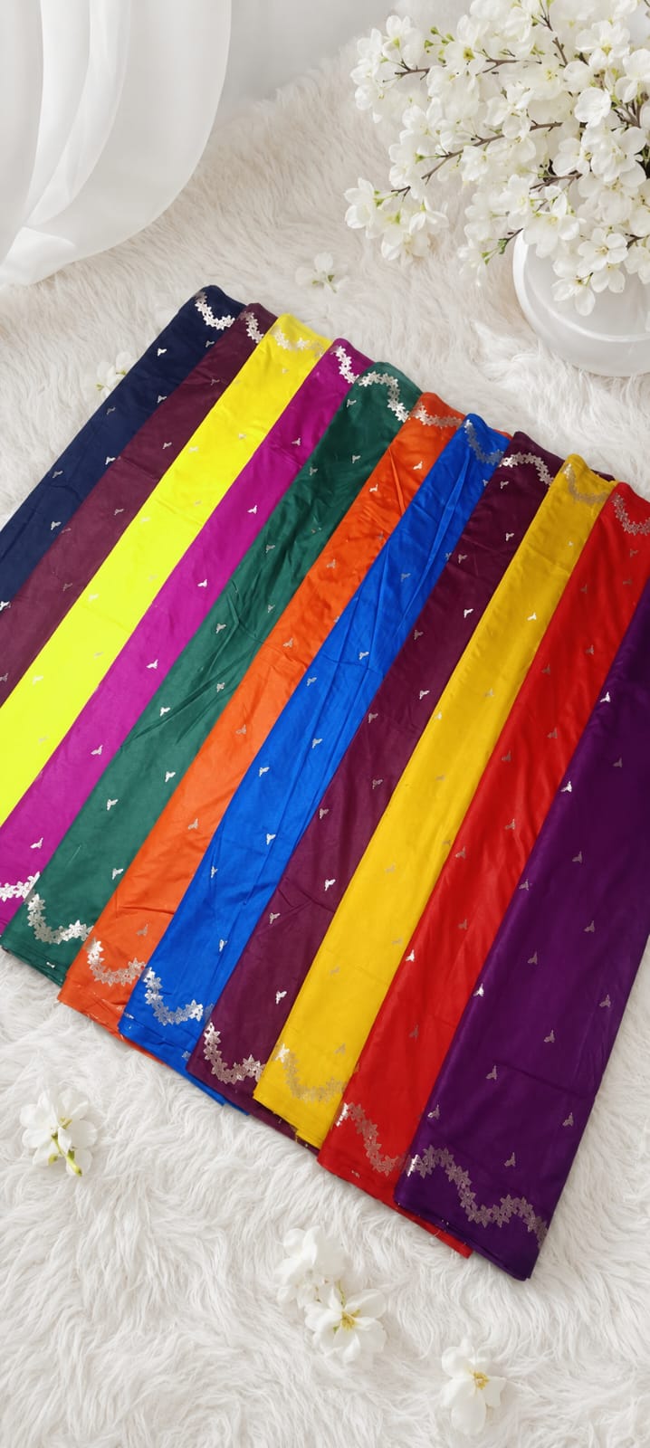 Banarasi semi georgette silk saree